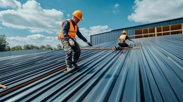 Commercial roofing service